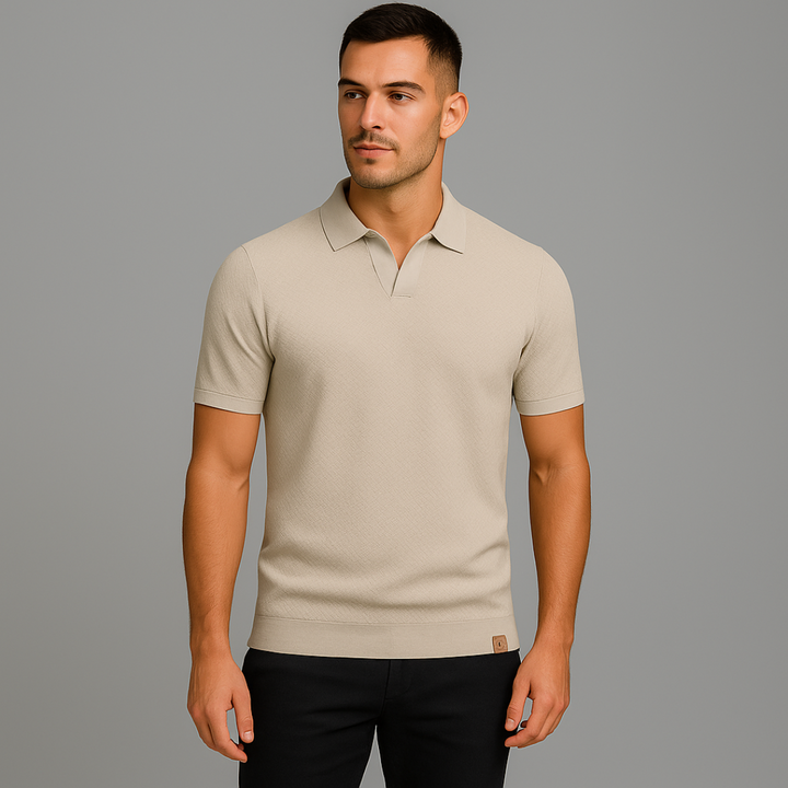 Ulrich | Strukturiertes Polo-Shirt