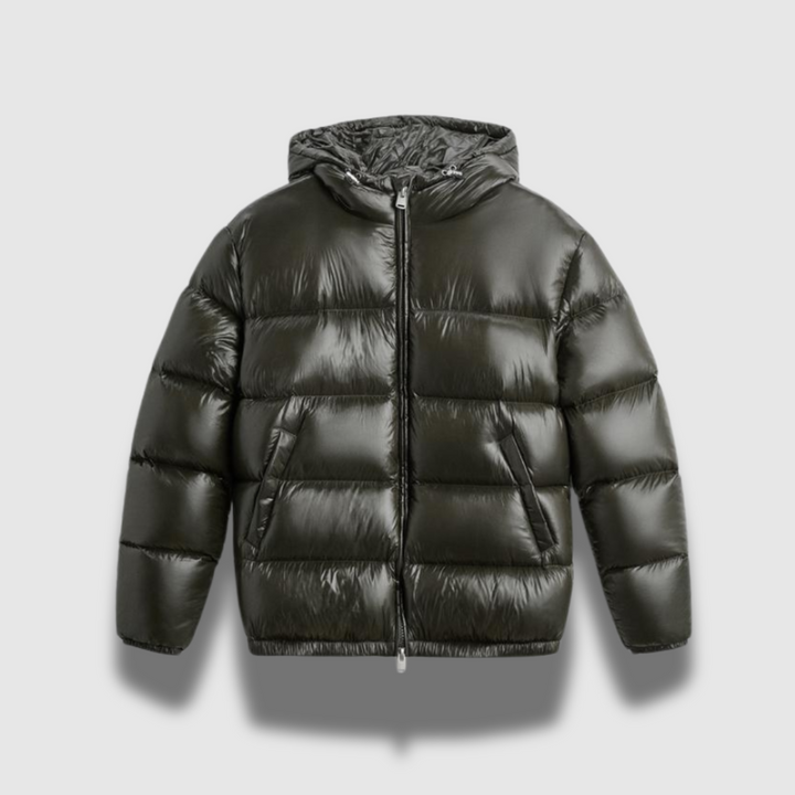 Herren Moderne Leichte Gesteppten Pufferjacke Mit Reißverschluss