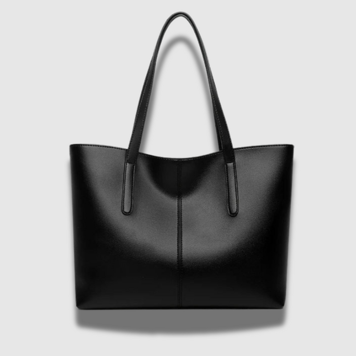 Sophisticated Premium Glänzende Leder Stylische Totebag