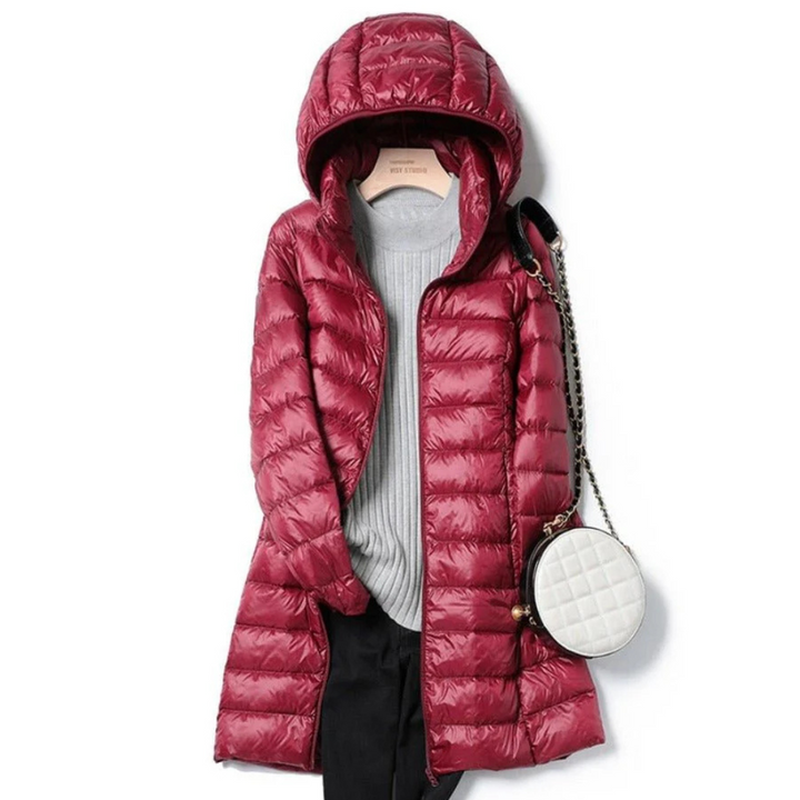 Warme Damen-Winterjacke mit Kapuze – Stilvoller Puffer für kalte Tage 3