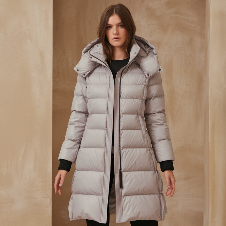 Warme und leichte Winterjacke für Frauen