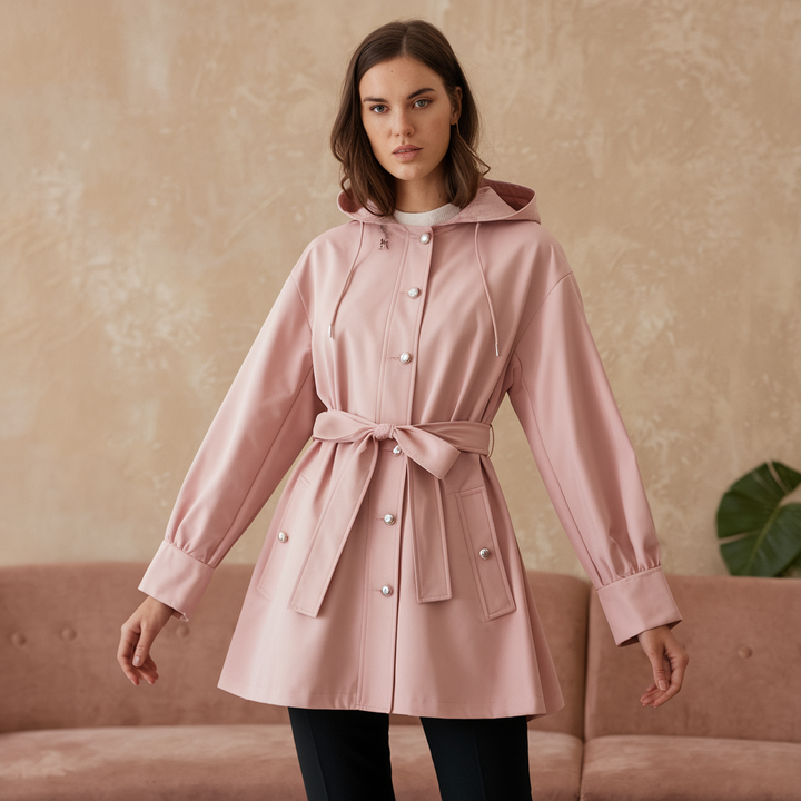 Stilvoller Trenchcoat mit Gürtel für Frauen