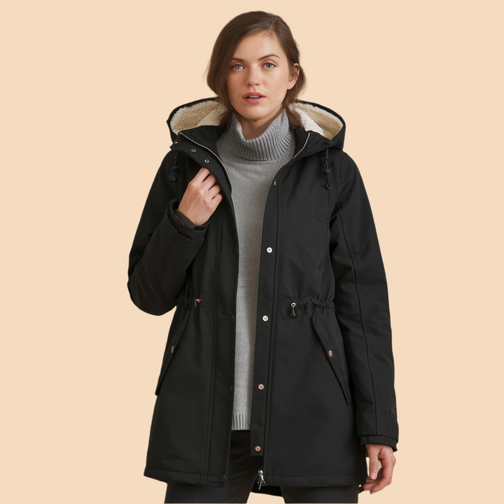 Warmer langer Mantel für Damen