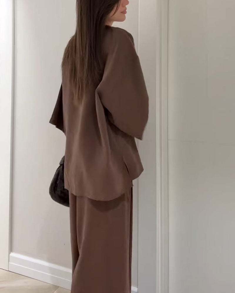 Übergroßes Outfit-Set für Damen