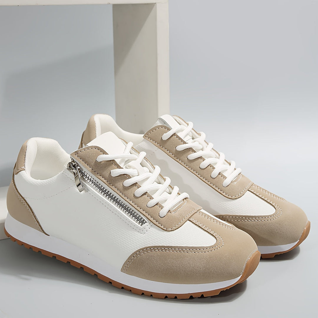 Damen Schnürsneaker Mit Fußstützender Sohle