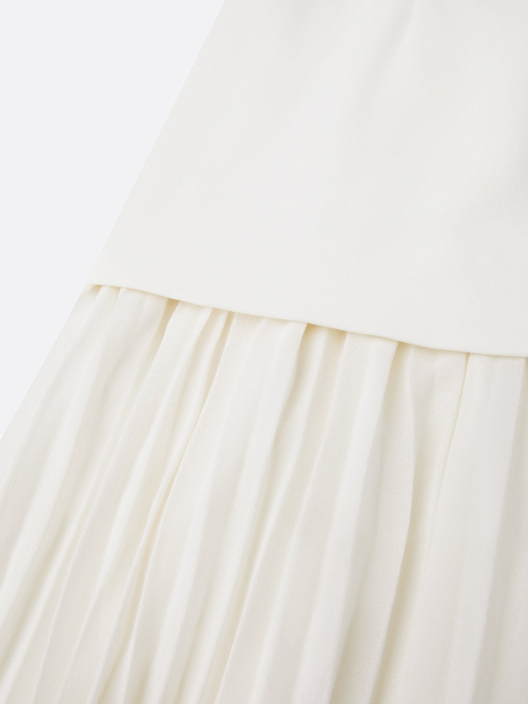 Ärmelloses Maxikleid für Damen mit fließenden Falten – Elegantes Brautjungfernkleid