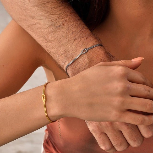 Damen Stilvolles Liebesknoten Armband In Elegantem Design – Zeitloser Schmuck