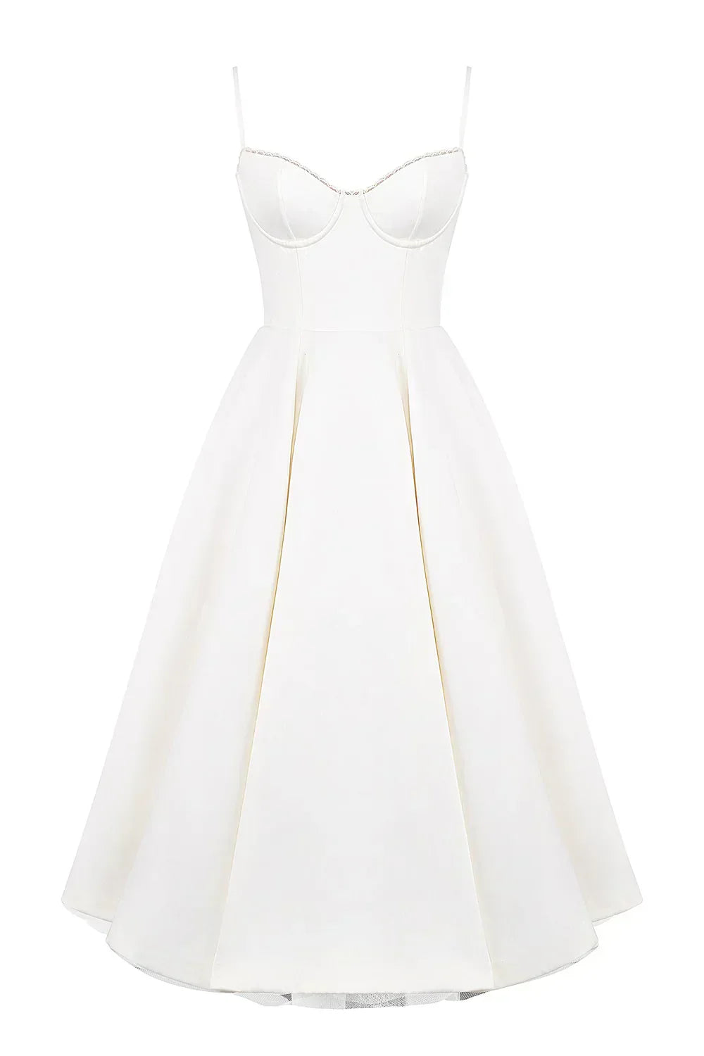 Damen Ärmelloses Korsett Midikleid - Eleganter Dinner Party Stil