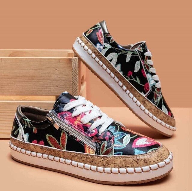Damen Slip On Komfort Sneaker