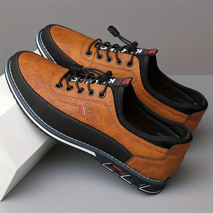 Herren Leichte Sneaker Aus Kunstleder