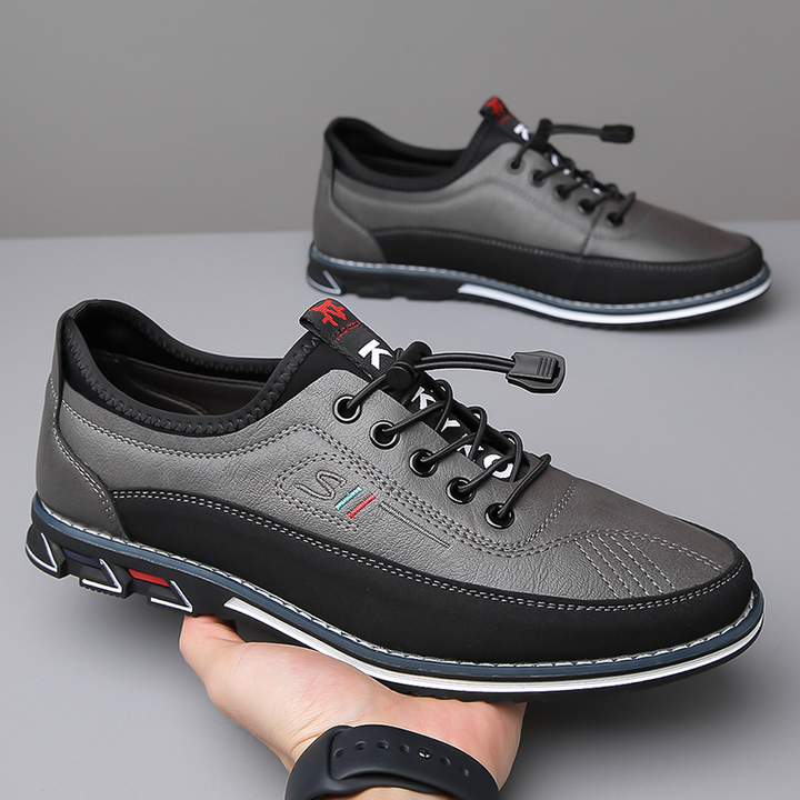 Herren Leichte Sneaker Aus Kunstleder
