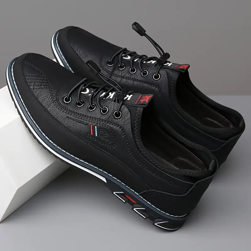 Herren Leichte Sneaker Aus Kunstleder