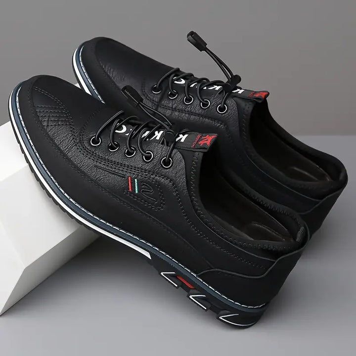 Herren Leichte Sneaker Aus Kunstleder