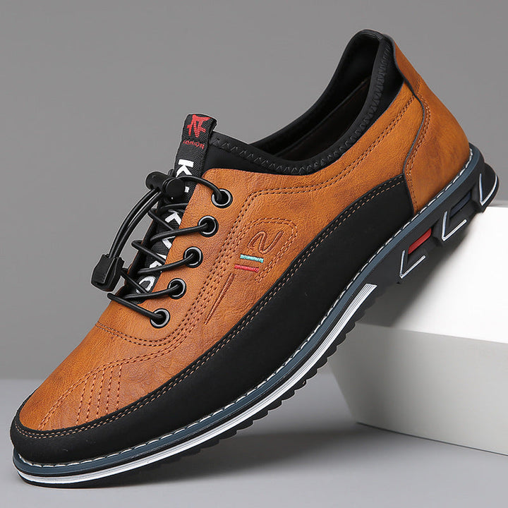 Herren Leichte Sneaker Aus Kunstleder