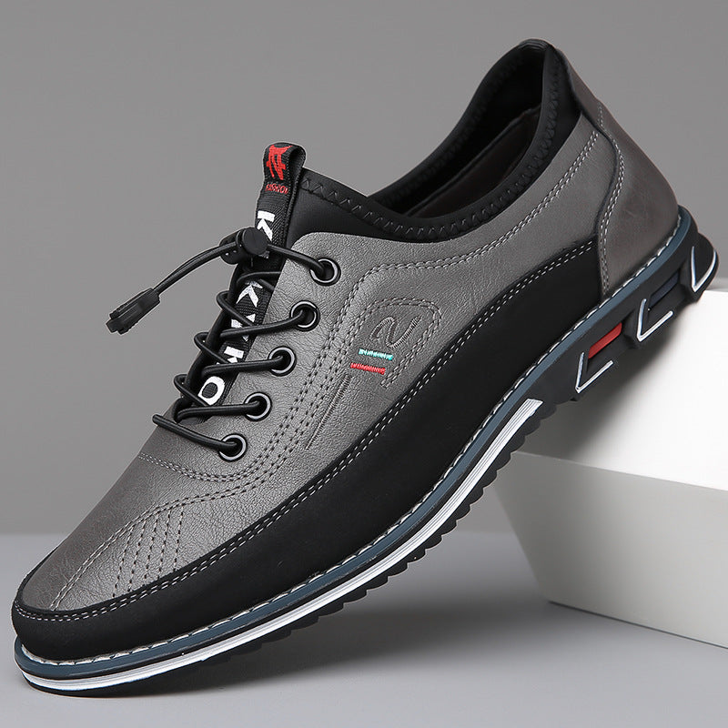 Herren Leichte Sneaker Aus Kunstleder