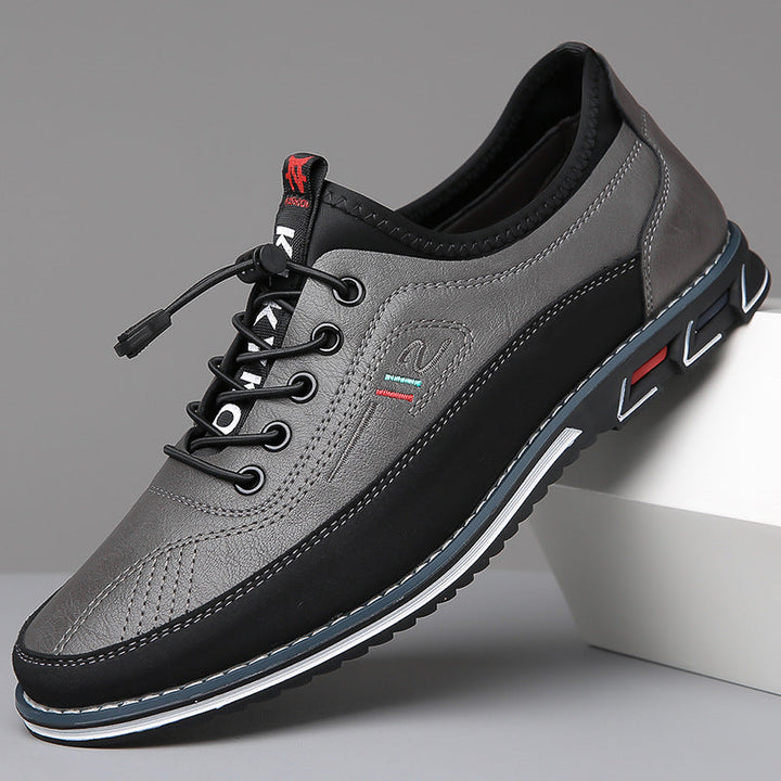 Herren Leichte Sneaker Aus Kunstleder