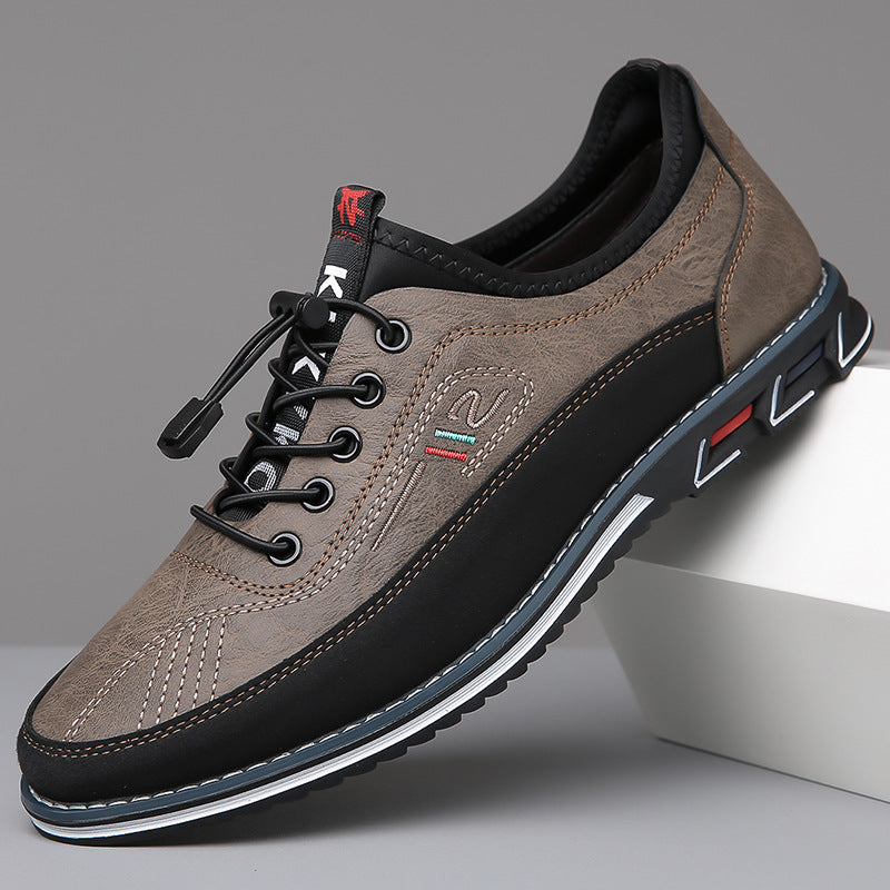 Herren Leichte Sneaker Aus Kunstleder
