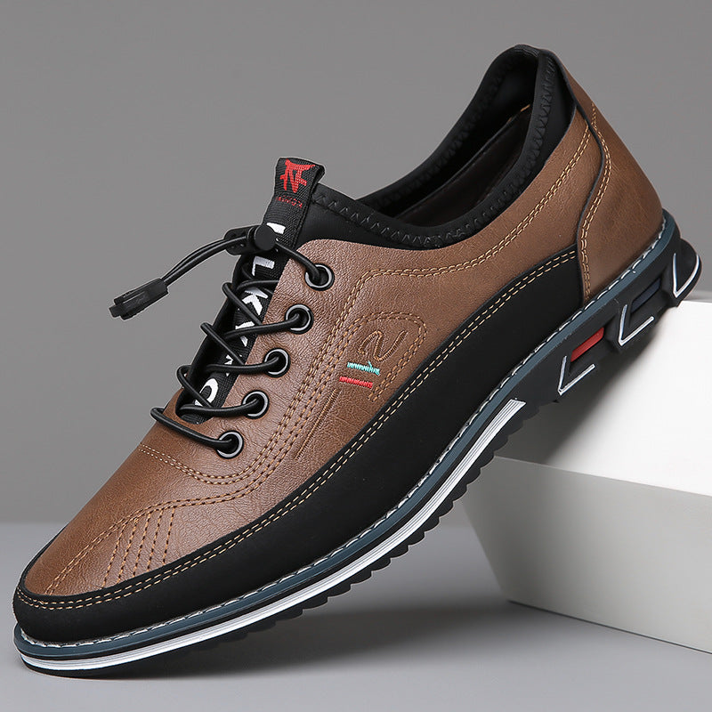 Herren Leichte Sneaker Aus Kunstleder