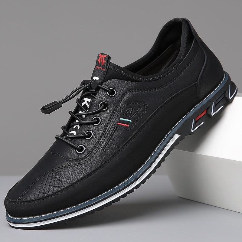 Herren Leichte Sneaker Aus Kunstleder