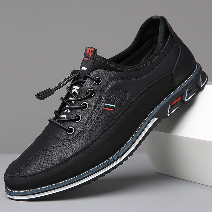 Herren Leichte Sneaker Aus Kunstleder