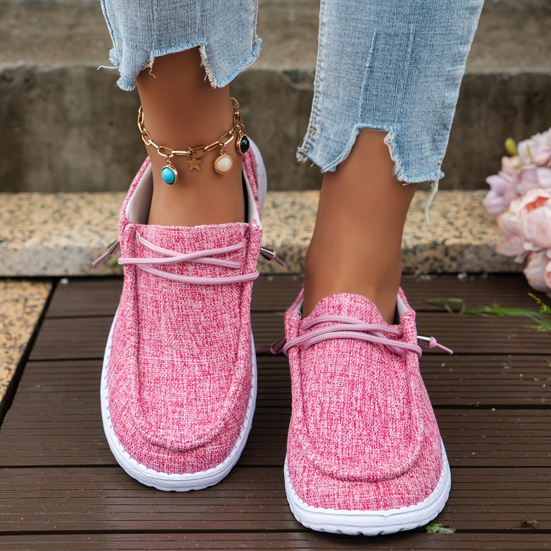 Damen Slip On Sneaker Mit Schnürung