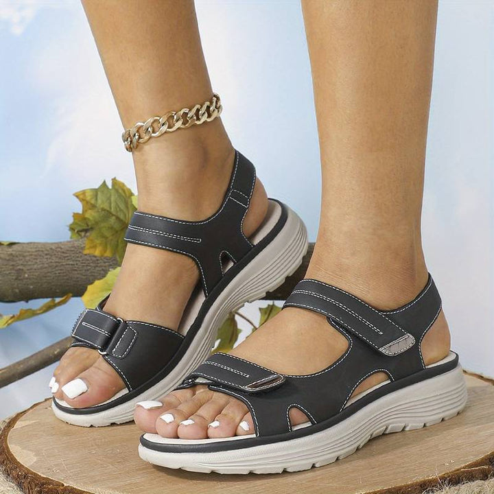 Damen Orthopädische Sandalen Mit Verstellbaren Riemen