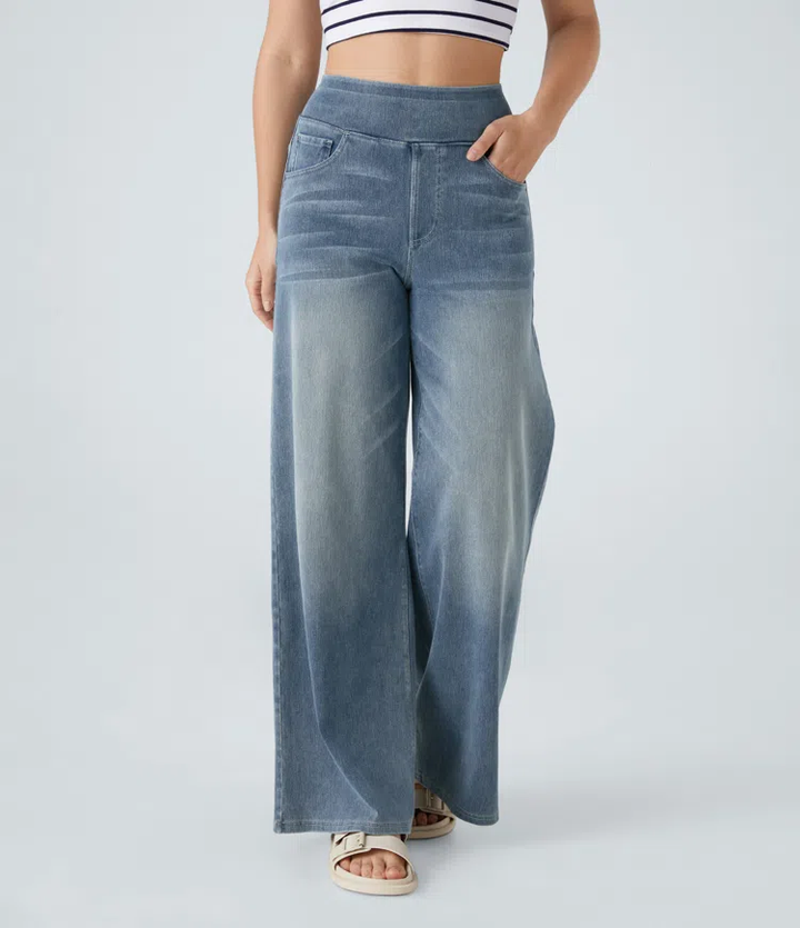 Mel™ | High-Waist Komfort-Jeans | ABVERKAUF!