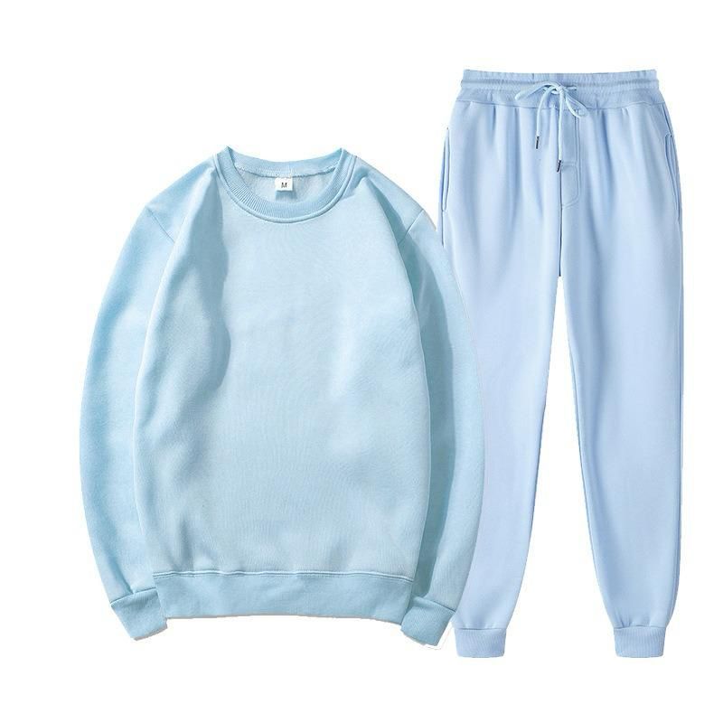 Gemütliches graues Oberteil und Hose mit weitem Bein – Zwei-Teile-Set für mühelosen, lässigen Tragekomfort