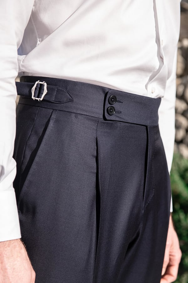 Leonard | Gerade Leinenhose Für Herren
