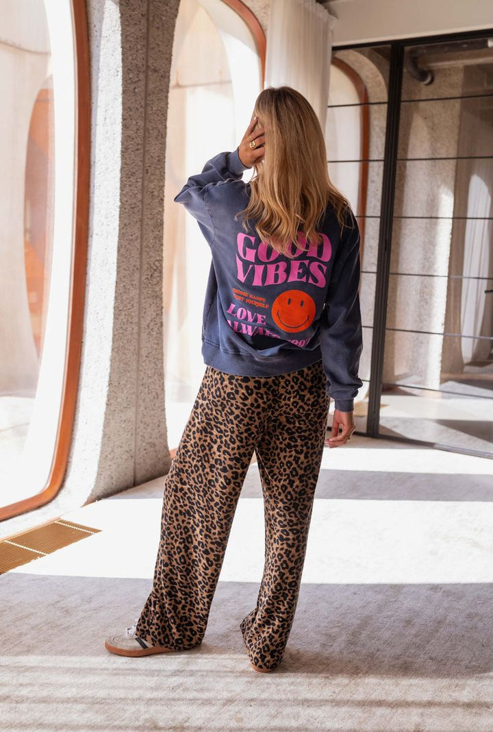 Damen Jogginghose Mit Animal Print