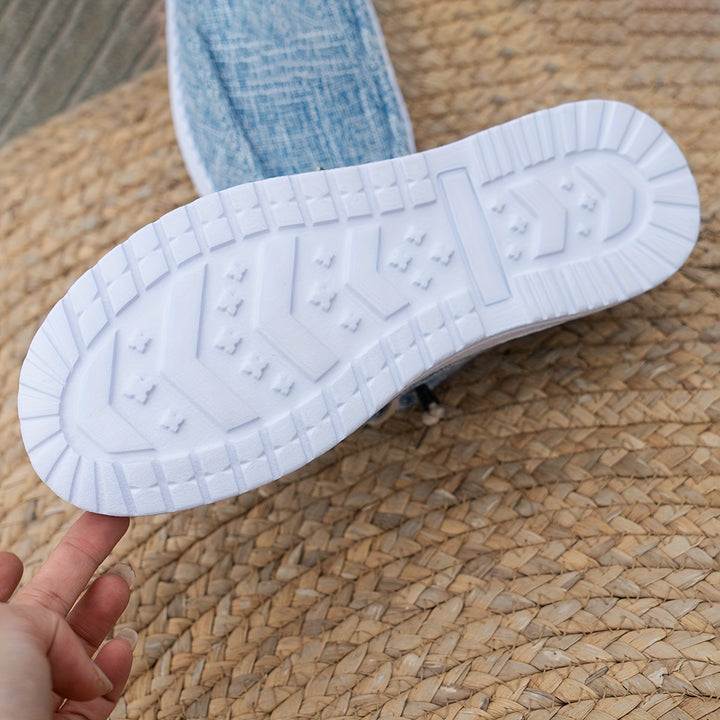 Damen Slip On Sneaker Mit Schnürung