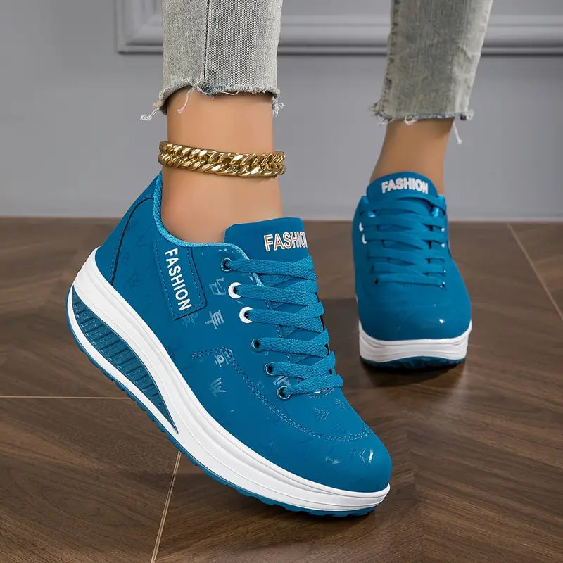 Damen Klassische Schnür-Orthopädische Sneaker – Platform Schuhe Für Winter