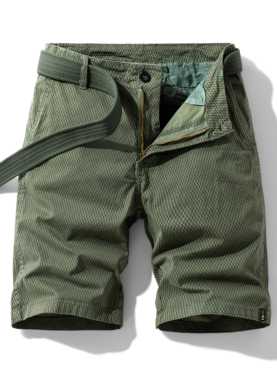 Herren Gestreifte Cargo Shorts