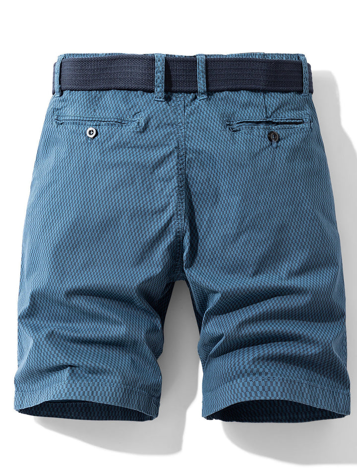 Herren Gestreifte Cargo Shorts