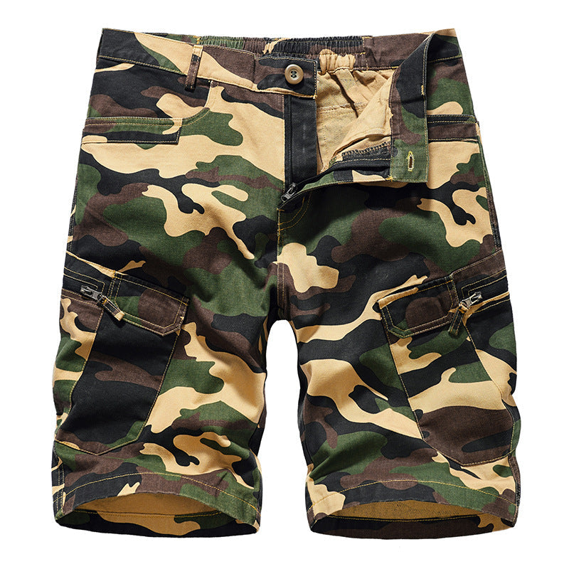 Herren Camouflage Cargo Shorts