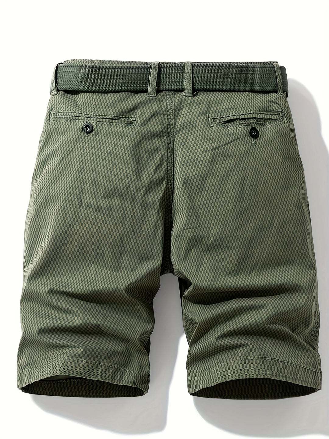 Herren Gestreifte Cargo Shorts