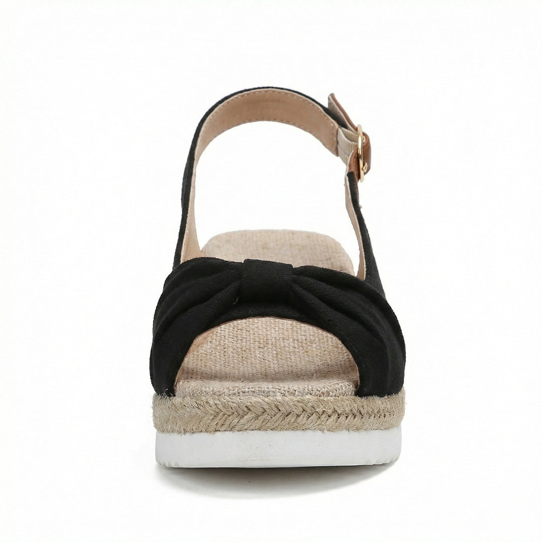 Damen Orthopädische Spitz-Zehen Platform Sandalen – Stilvolle Schnallen Komfort Schuhe