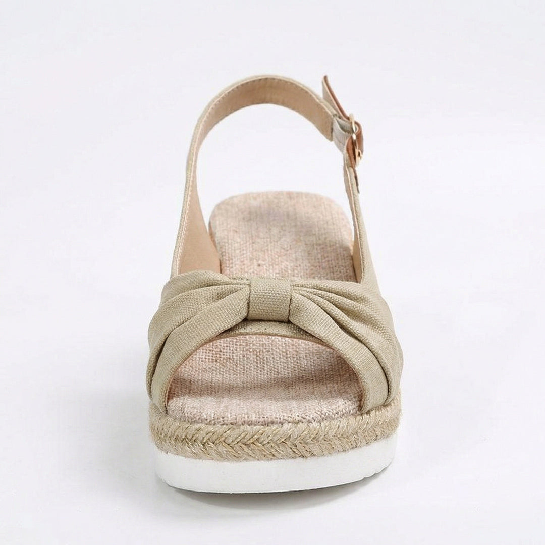 Damen Orthopädische Spitz-Zehen Platform Sandalen – Stilvolle Schnallen Komfort Schuhe