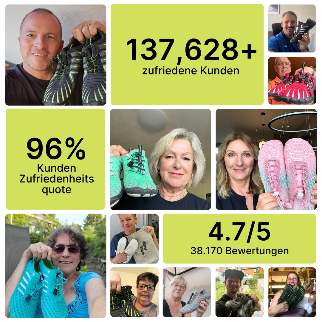 Motion Ground™ – Kupfer-geerdete Barfußschuhe für natürliche Balance (Unisex)