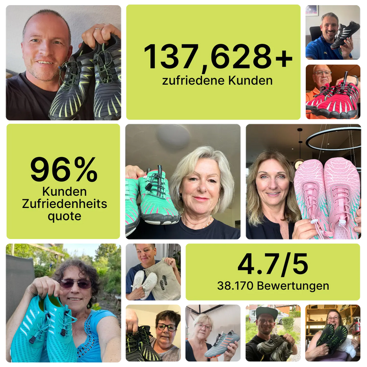 Motion Ground™ – Kupfer-geerdete Barfußschuhe für natürliche Balance (Unisex)