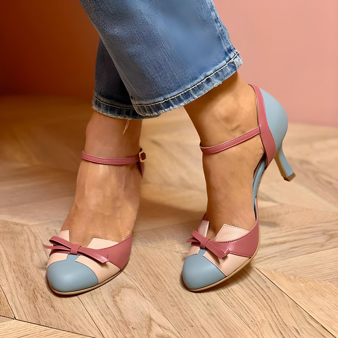 Damen Mehrfarbige High Heels