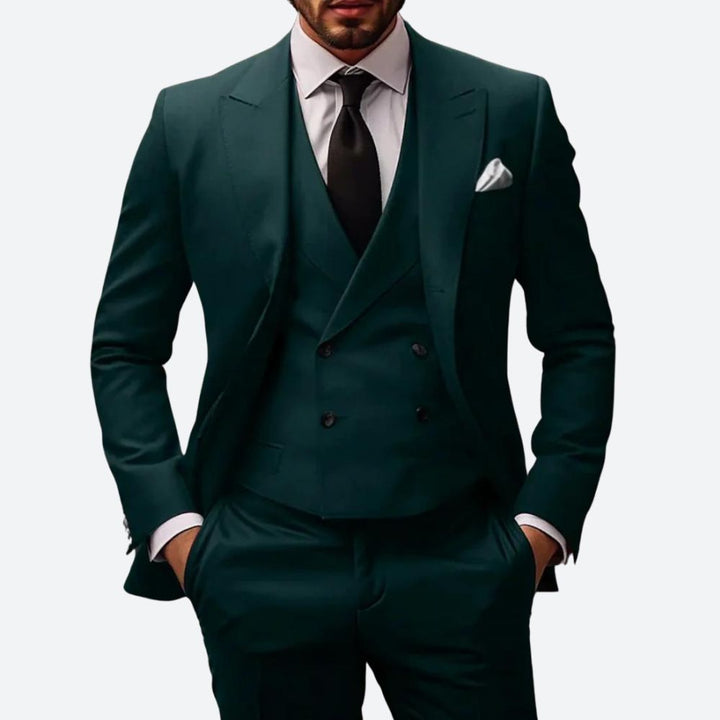 Dreiteiliger Herrenanzug – Luxuriöser, eleganter und maßgeschneiderter Stil für formelle Anlässe