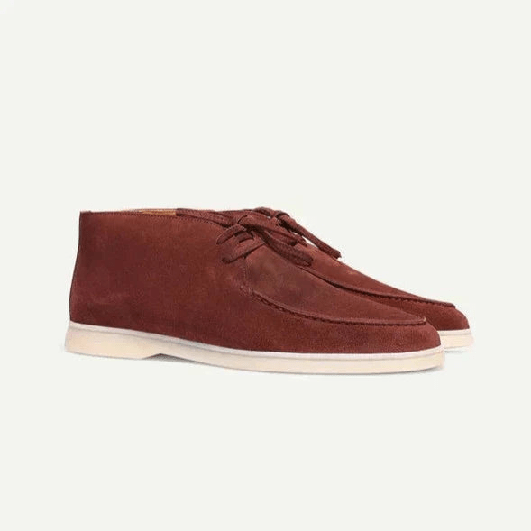 Herren Klassische Wildleder Schnürschuhe – Elegante Formelle Business Schuhe