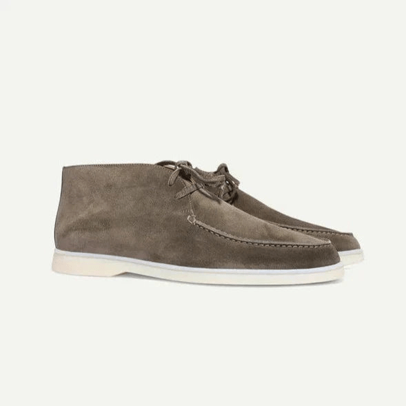 Herren Klassische Wildleder Schnürschuhe – Elegante Formelle Business Schuhe