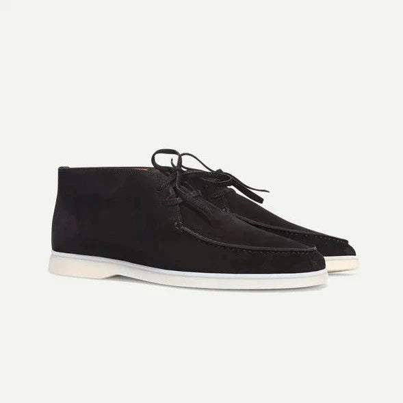 Herren Klassische Wildleder Schnürschuhe – Elegante Formelle Business Schuhe