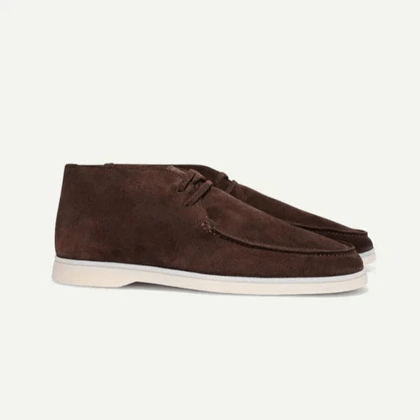 Herren Klassische Wildleder Schnürschuhe – Elegante Formelle Business Schuhe