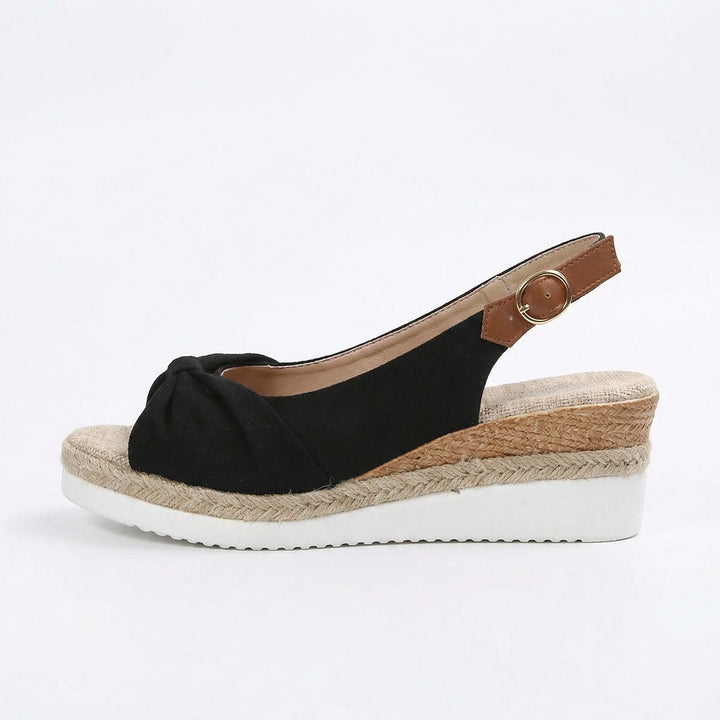 Damen Orthopädische Spitz-Zehen Platform Sandalen – Stilvolle Schnallen Komfort Schuhe