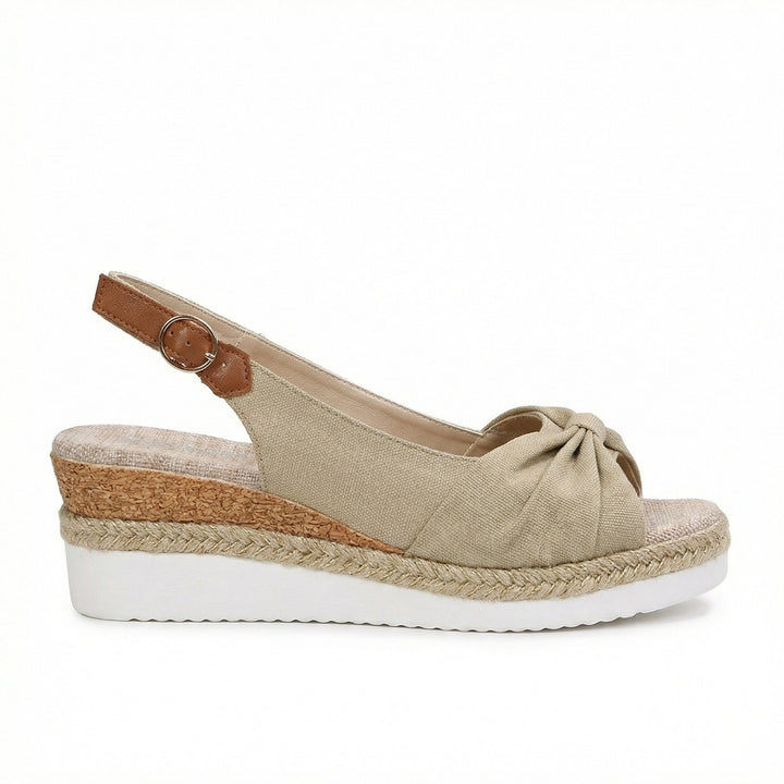 Damen Orthopädische Spitz-Zehen Platform Sandalen – Stilvolle Schnallen Komfort Schuhe