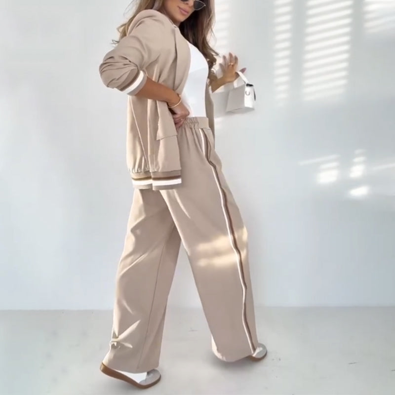 Damen Trainingsanzug Pullover Set