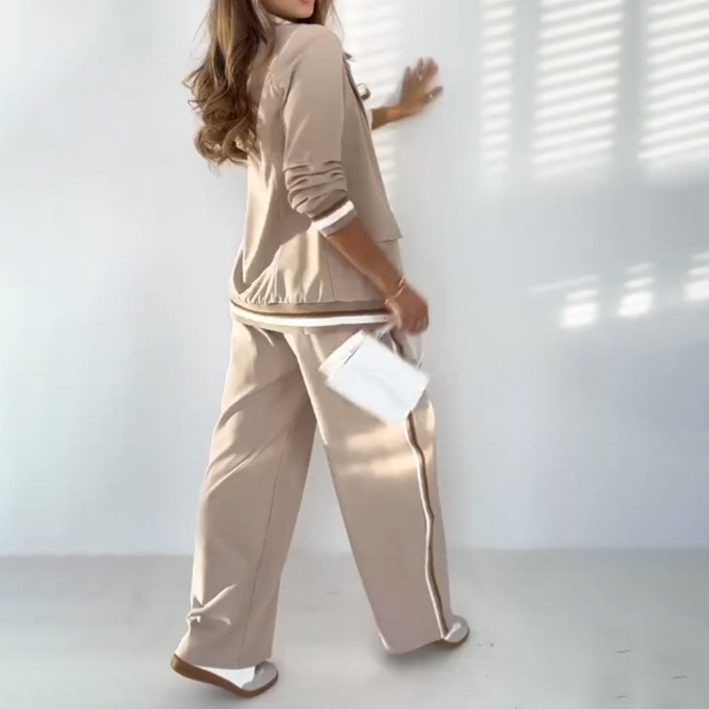 Damen Trainingsanzug Pullover Set